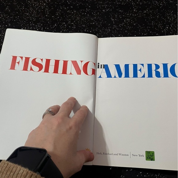 🌟 VINTAGE Fishing in America by Waterman, Charles F. (1977) Hardcover book - Picture 4 of 16